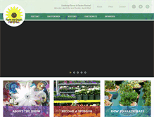 Tablet Screenshot of flowerandgarden.org